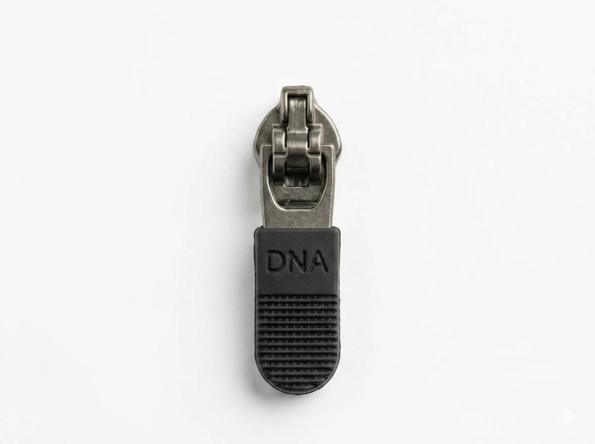 #5 Hybrid Metal-Plastic Injection Slider (Auto-Locking Type) * Variant / Style: Ergonomic Ridged TPU Injection Pull Tab